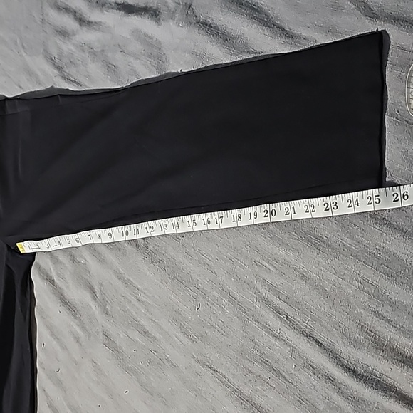 Eileen Fisher | Slim Ankle Black Stretchy Slacks - Picture 7 of 9